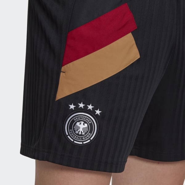Negro Shorts Icon Alemania