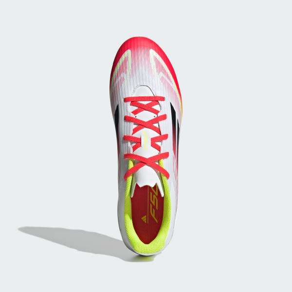 Vit F50 Club Firm/Multi-Ground Fotbollsskor