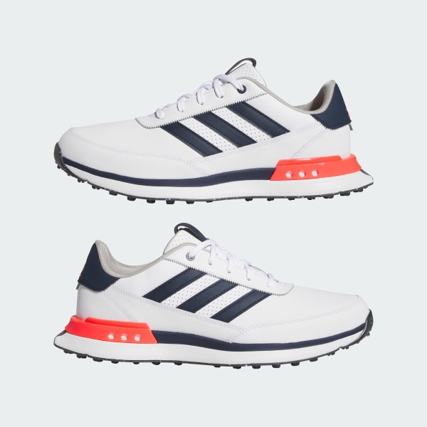 スニーカー adidas S2G Spikeless Leather 24 IH8523 adidas S2G 24 Leather Spikeless Golf Shoes - White | Free