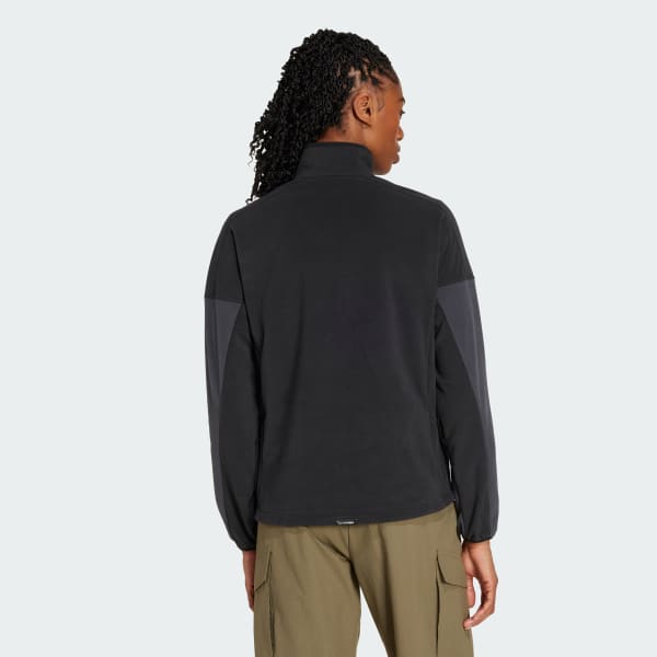 zwart Terrex Multi Climawarm Fleece Anorak