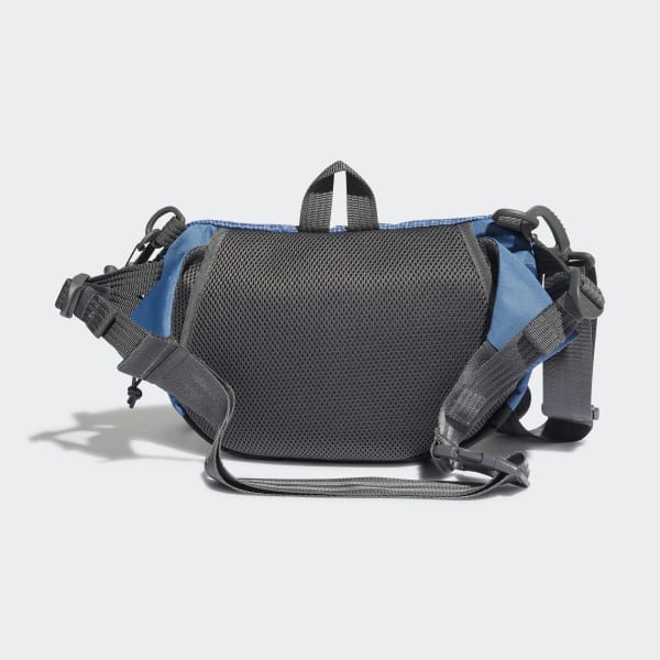 Blue adidas Adventure Waist Bag Large E4855