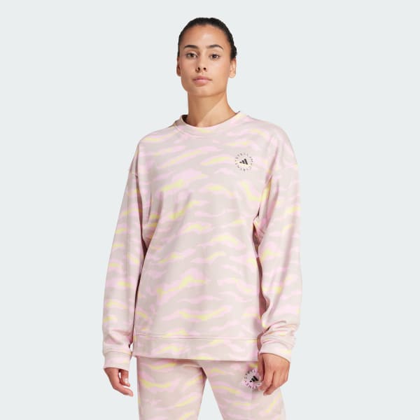 信頼 adidas by Stella McCartney プリントスウェット - ピンク パンツ