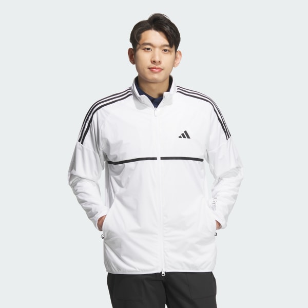 adidas 3 Stripes WIND.RDY Golf Jacket White adidas Vietnam