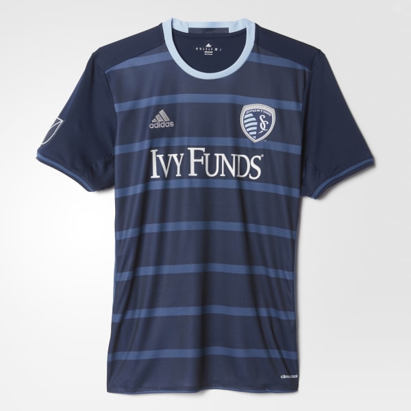 adidas Sporting KC Away Replica Jersey Blue adidas US
