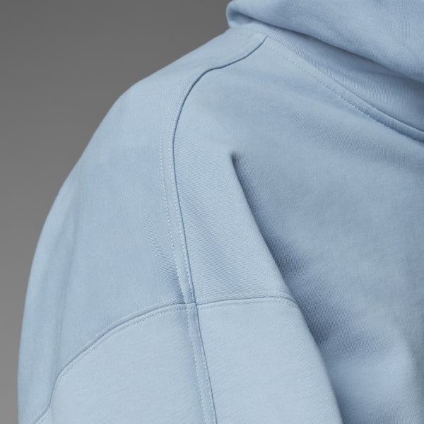 adidas originals essentials hoodie in blue