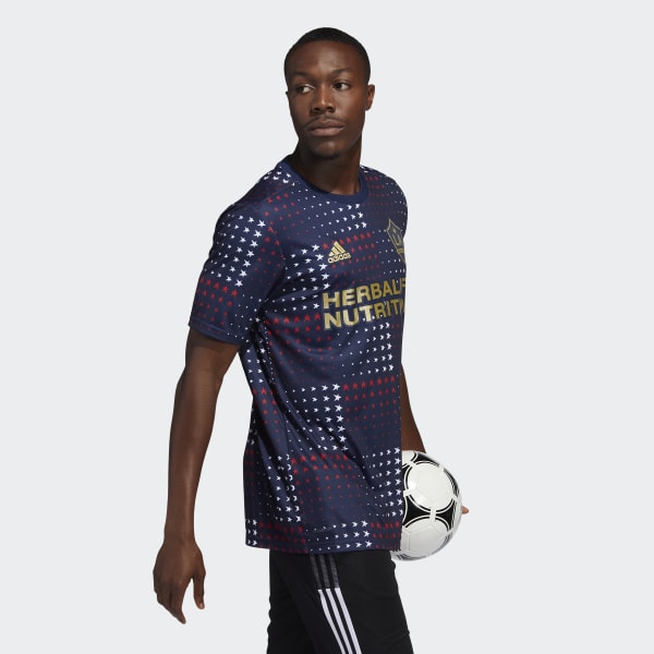 Multi LA Galaxy Americana Pre-Match Jersey BY283
