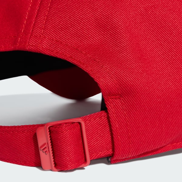 Rojo Gorra Béisbol 3 Rayas New Logo