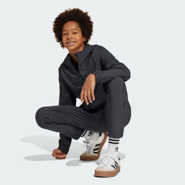 Grey Arsenal Tiro 25 Competition Vis Tech Travel Pants Kids