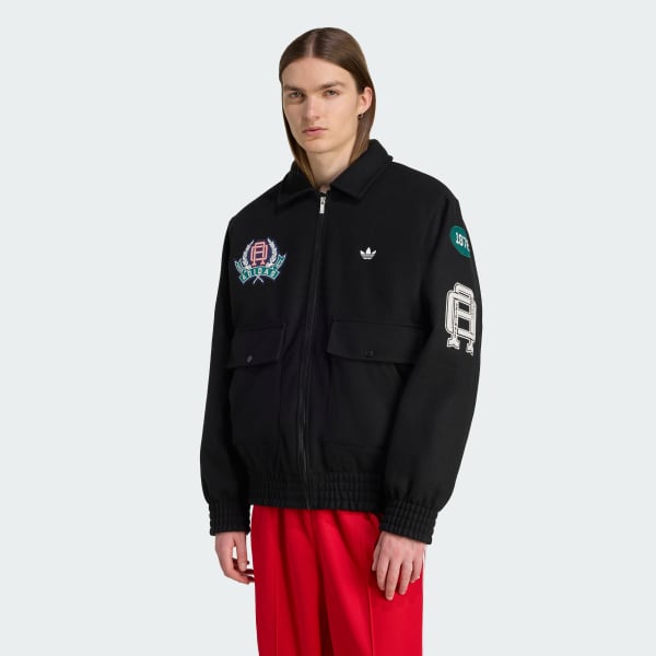 ジャケット・アウター 40's Sports Jacket adidas Collegiate Sport Jacket - Black | adidas Türkiye