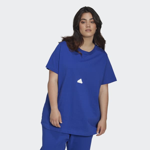 modrá Tričko (plus size) CV935