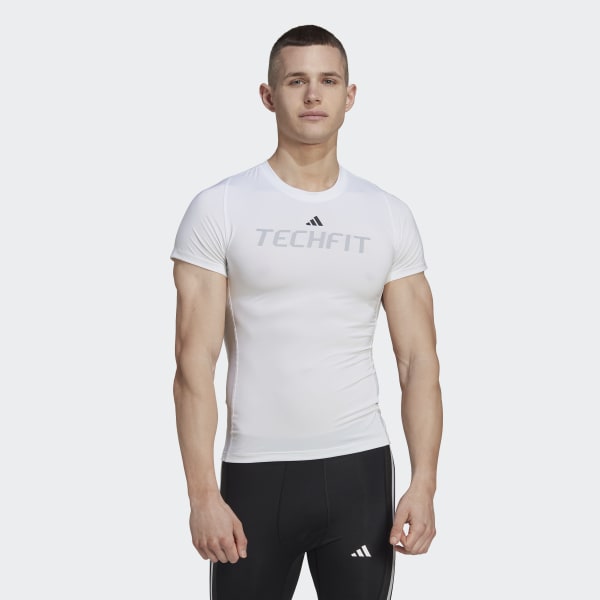 Branco T-shirt Techfit BVS45