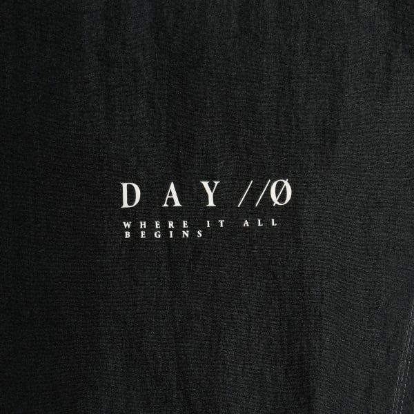 ブラック DAY//Ø ウーブンパンツ