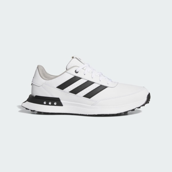 White S2G 24 Leather Spikeless Golf Shoes