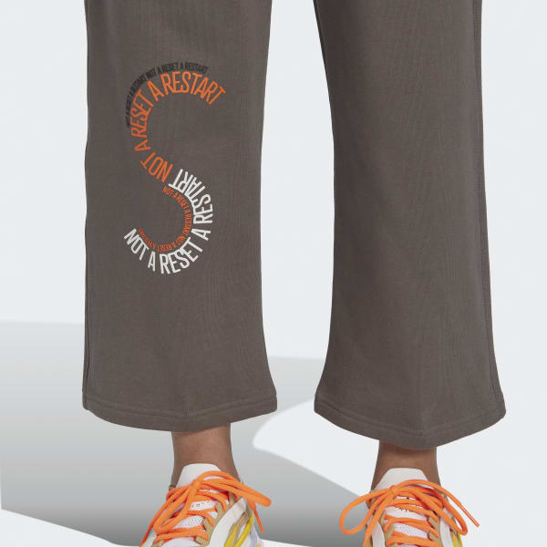 Czerń adidas by Stella McCartney Cropped Sweat Pants