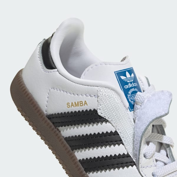 aです　adidas SAMBA OG EL I 子供　15センチ KIDS ADIDAS SAMBA OG EL I (WONDER WHITE/PINK)