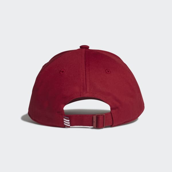 adidas TREFOIL BASEBALL CAP - Burgundy
