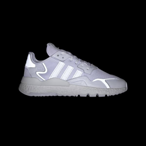 adidas Nite Jogger Shoes - White 