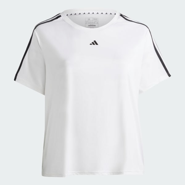 Blanco Remera AEROREADY Train Essentials 3 Tiras