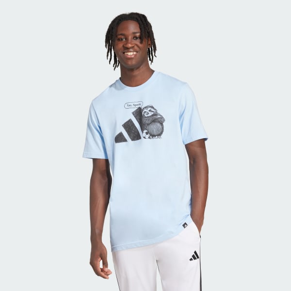 Blue Yay Sports Graphic Tee