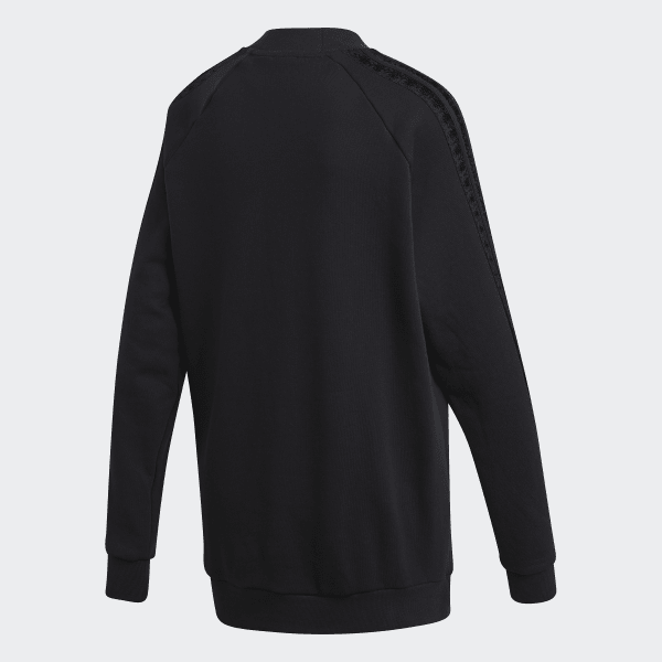 adidas Bellista Trefoil Lace Sweatshirt Black adidas Philippines