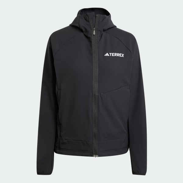noir Veste à capuche molleton Terrex Xperior Softshell