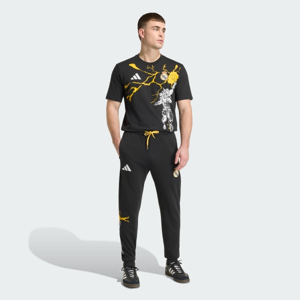 Black adidas Real Madrid Avengers T-Shirt

