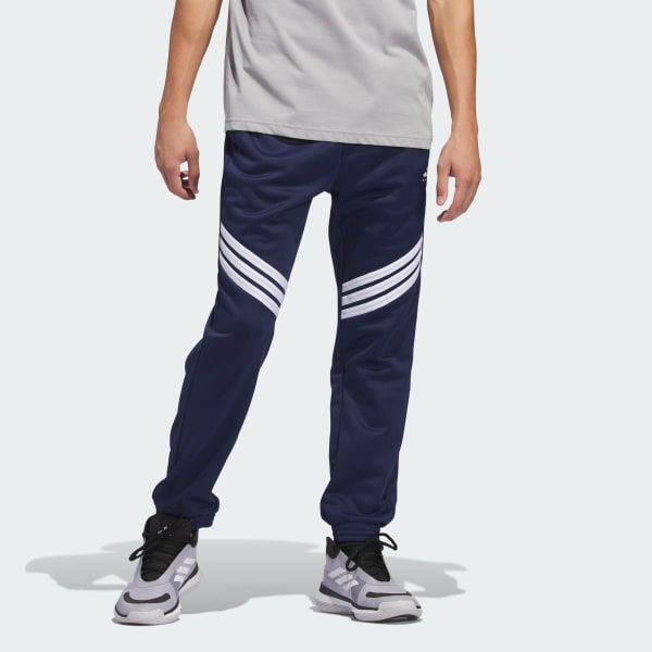 Bleu Pantalon molleton chaud adidas Basketball Crazy