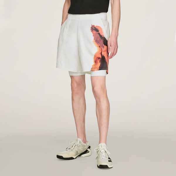 sedá Šortky Y-3 Tennis Shorts and Leggings Set