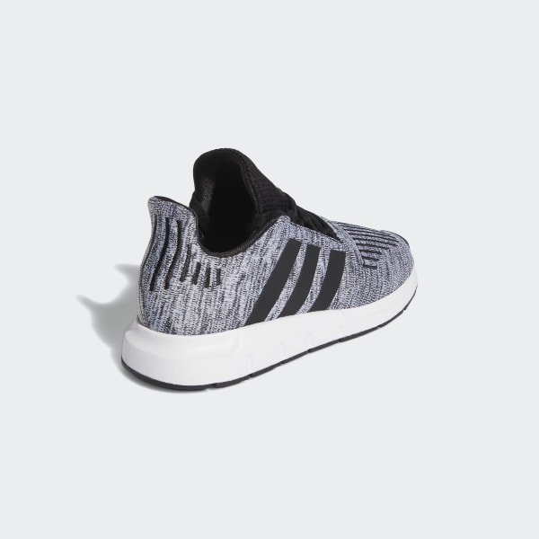 Adidas swift run black & white shoes clearance