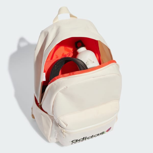 Adidas red flower backpack hotsell