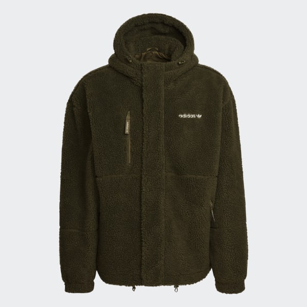 Verde Giacca Polar Fleece Storm V0684