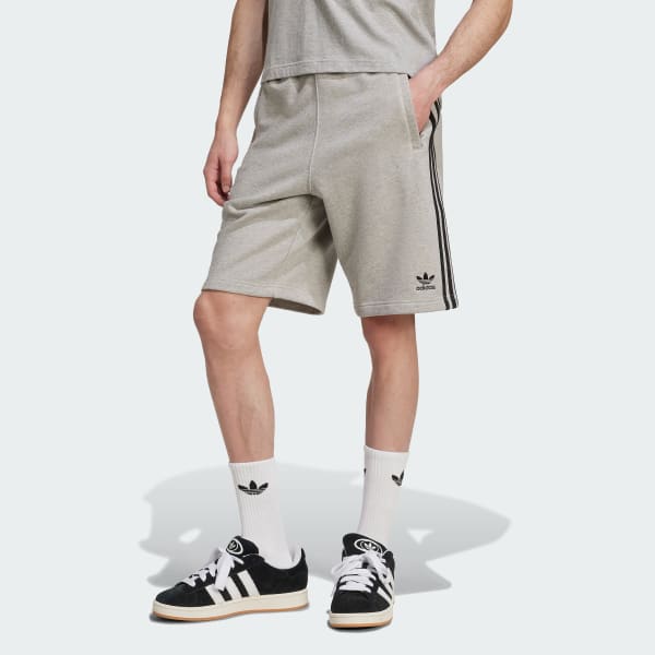 adidas Adicolor 3-Stripes Shorts - Grey | Free Shipping with