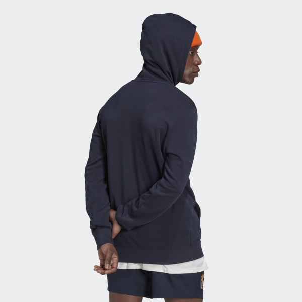 Μπλε Real Madrid DNA Graphic Hoodie VB054
