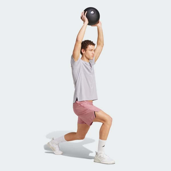 Grijs Designed for Training Workout T-shirt