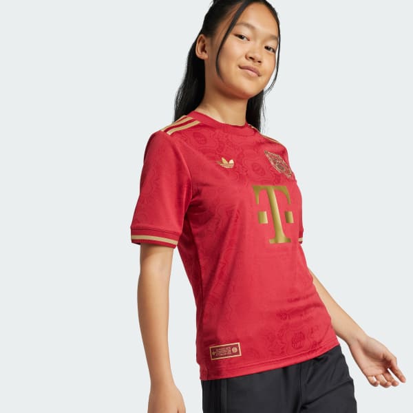adidas FC Bayern Anniversary Jersey Kids - Burgundy | Free adidas FC Bayern Anniversary Jersey Kids - Burgundy | Free