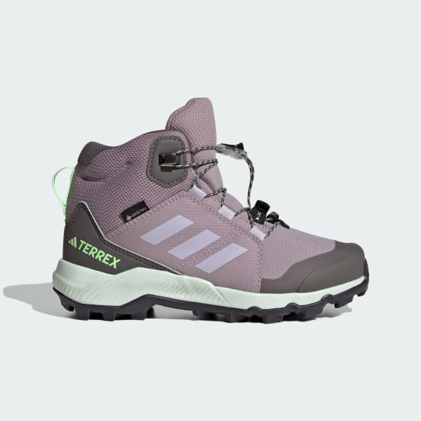 adidas Terrex Mid GORE-TEX Hiking Shoes - Purple | adidas UK