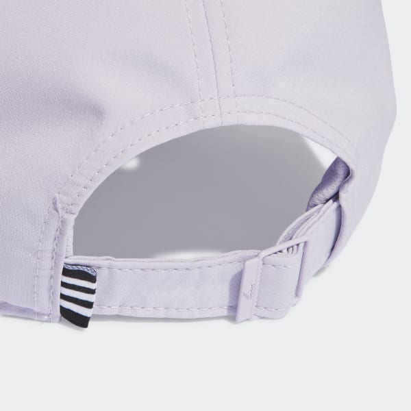Purple Lightweight Metal Badge Baseball Cap