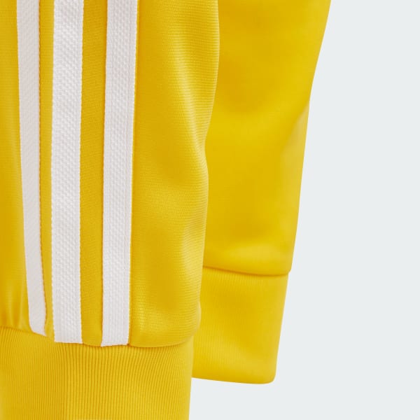Adidas originals adicolor superstar track pants yellow hot sale