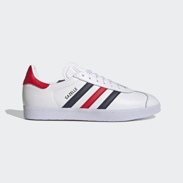 Adidas zapatillas gazelle blancas deals