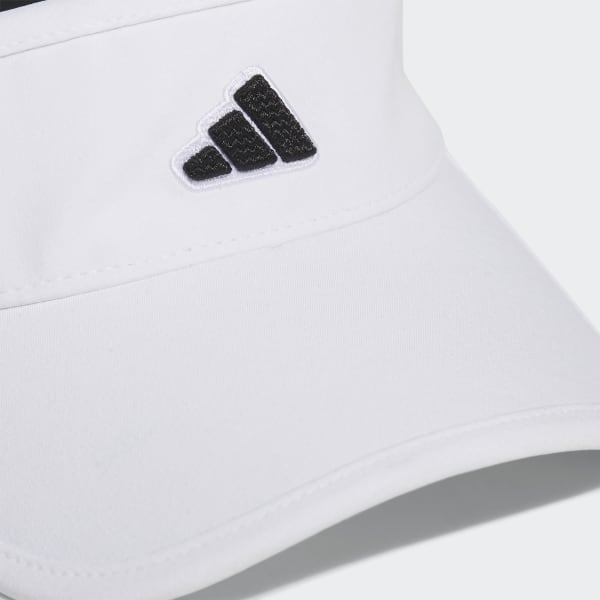 White Logo Patch Visor