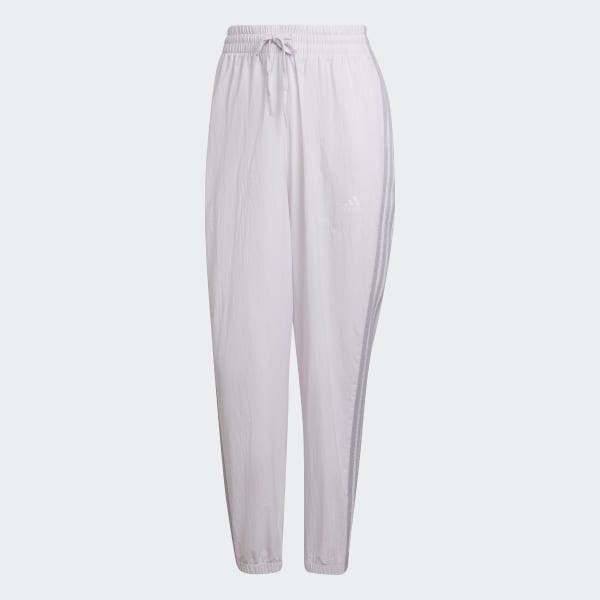 Pink Essentials 3-Stripes Woven 7/8 Tracksuit Bottoms