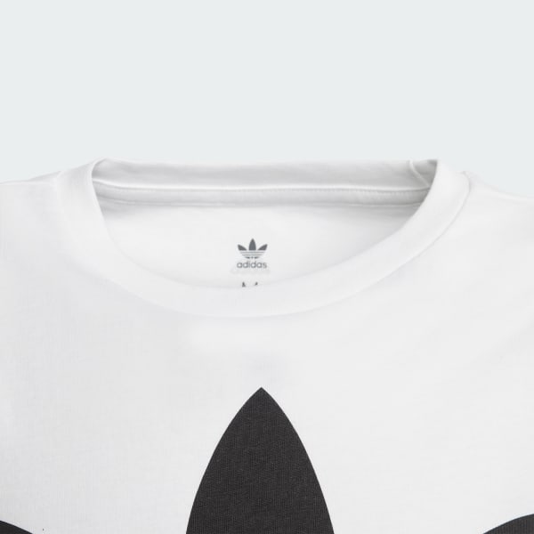 Blanc T-shirt Trefoil
