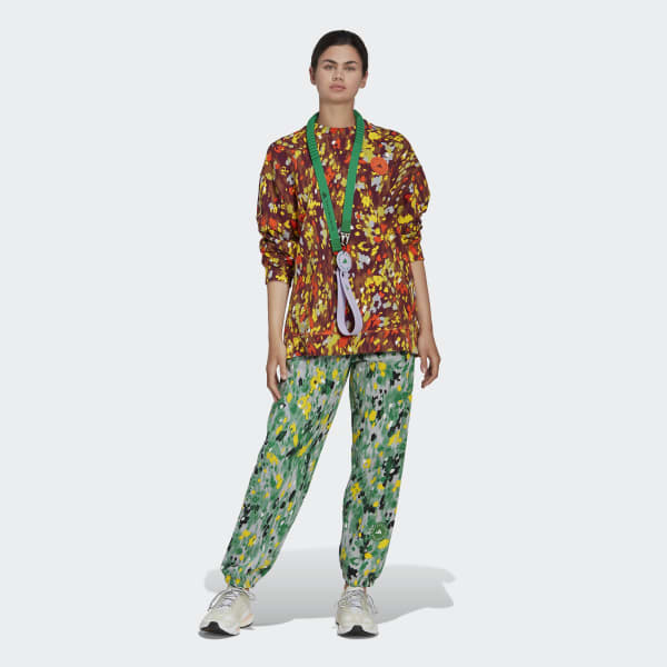 Bialy adidas by Stella McCartney Printed Sweat Pants HI803