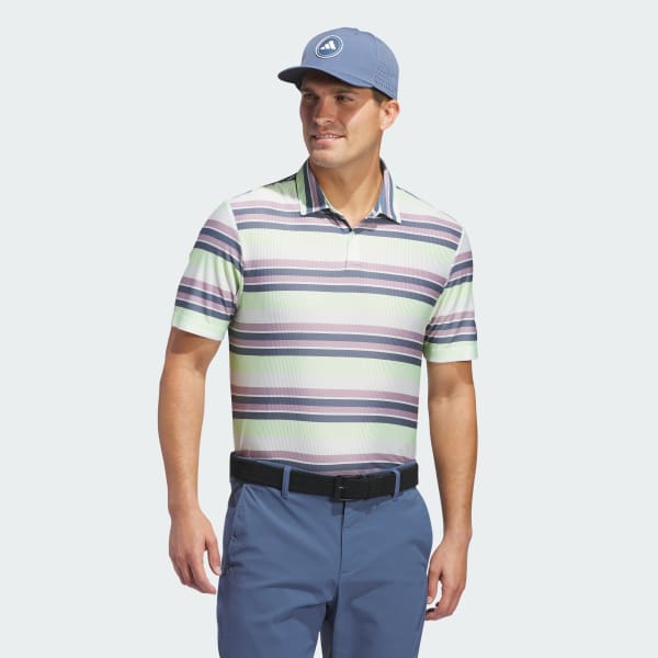 Golf striped shirt top