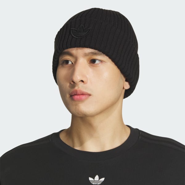 adidas Chenille Beanie - Black | Free Shipping with adiClub