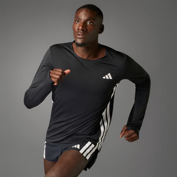 Sort Adizero Running Long Sleeve T-shirt
