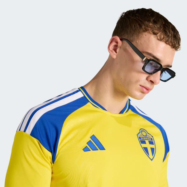 adidas Sweden 26 Home Jersey - Yellow | Free Shipping with adiClub