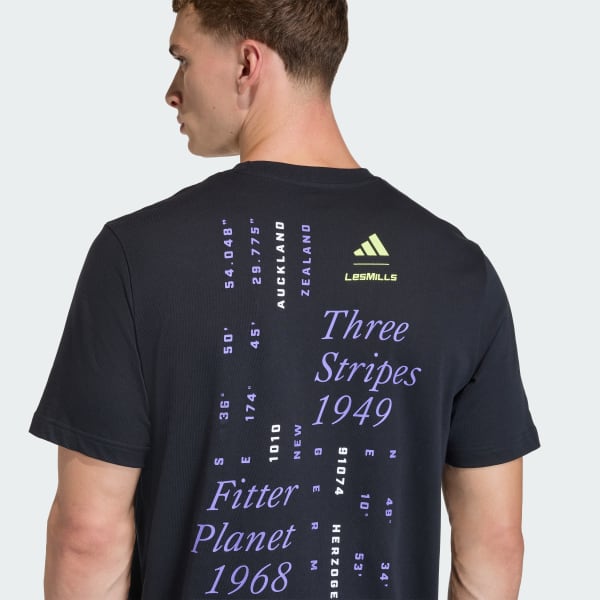 [アディダス] 半袖 Tシャツ Les Mills グラフィック 半袖Tシャツ JRS32 メンズ セール】Les Mills ツアーグラフィックTシャツ / アディダス adidas（Tシャツ/カットソー）｜adidas（アディダス）のファッション通販  - ZOZOTOWN