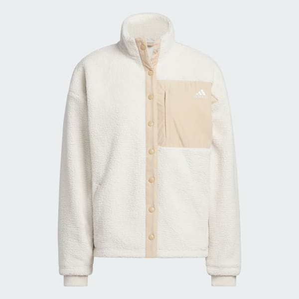 最新！アディダス☆レディース☆Coze Snap Jacket☆選べる2色 adidas Coze Snap Jacket - Beige | Free Shipping with adiClub