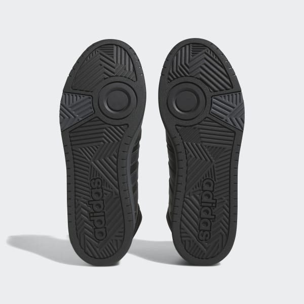Czerń Hoops 3.0 Mid Lifestyle Basketball Classic Fur Lining Winterized Shoes